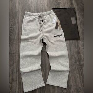 Essentials light Gray Sweatpants medium